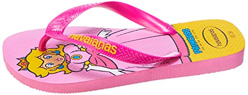 Chinelo Mario Bros, Havaianas, Adulto Unissex, Rosa Batom, 39/40