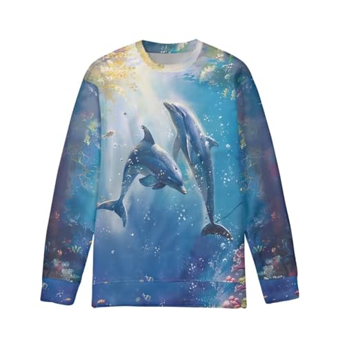 Boys Cool Sweatshirts Casual Crewneck Long Sleeve Shirt for Kids 6-16 Years Old4