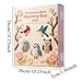 D-IY Crochet Advent Calendars 2025, 24pcs Handmade Knitted Animal With Yarn And Accessories, Christmas Countdown Calendar 2025, Crochet Gift For Women, Knitters, Crafters