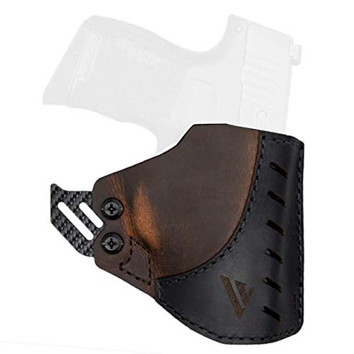 Versacarry PK23 Pocket Holster - W/Kydex Hook -Size 3, Black, Brown, one Size
