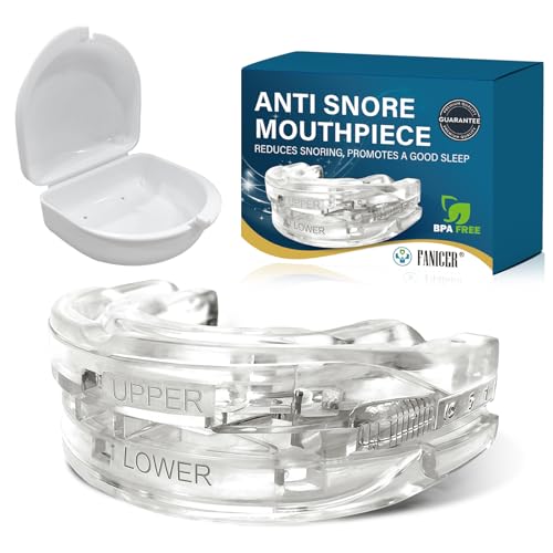 Férula Dental Antirronquidos Ajustable, Protector Bucal Para Dormir, Férula De Descarga Nocturna Para Reducción De Ronquidos, Para Noche En Casa