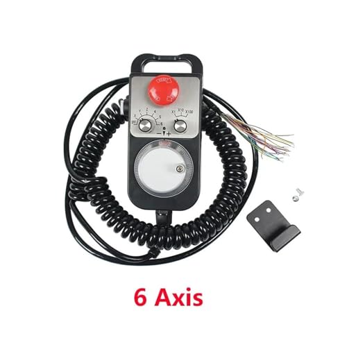Volante manual de impulsos 100PPR y 24V para control de fresadora CNC de 4 ejes 3