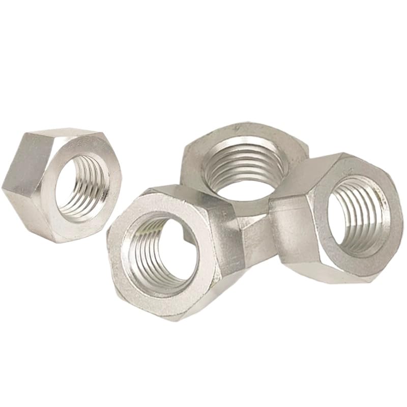 M3 M4 M5 M6 M8 M10 M12 M14 M16 Aluminum Alloy 6061 Hexagon Nuts Hex Nut DIN934 (50,M12 x 1.75mm)