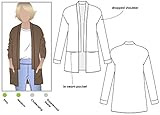Style Arc Sewing Pattern - Coral Cardigan (Sizes 18-30)