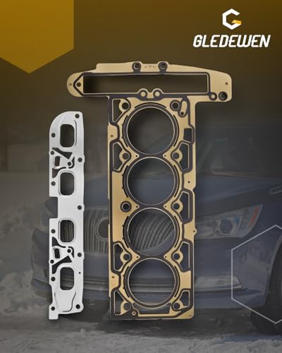 Image of Head Gasket Set 2.4 L, w /Cylinder Head Bolt Kit, Compatible with 2010-2017 Chevy Equinox Captiva Malibu, GMC Terrain, Buick Regal Lacrosse, GM 2.4L 2384cc 145cid L4 DOHC Engine, # HS26517PT, ES72196