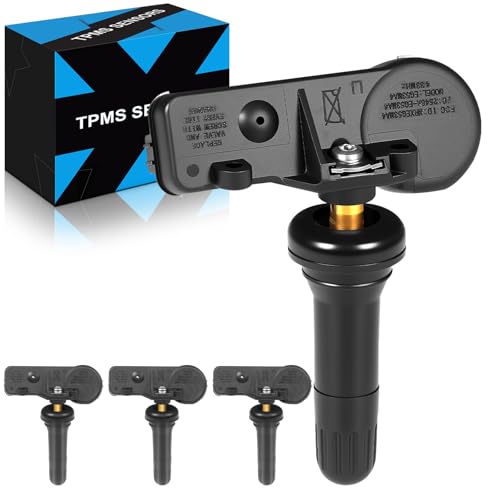 YZHIDIANF 433MHz Pre-Programed TPMS Sensor Fit for:-RAM 1500 2019-2024, for:-Dodge RAM 1500 2019-2024, Tire Pressure Monitoring System Sensors Replace OE# 68293199AA (Set of 4)