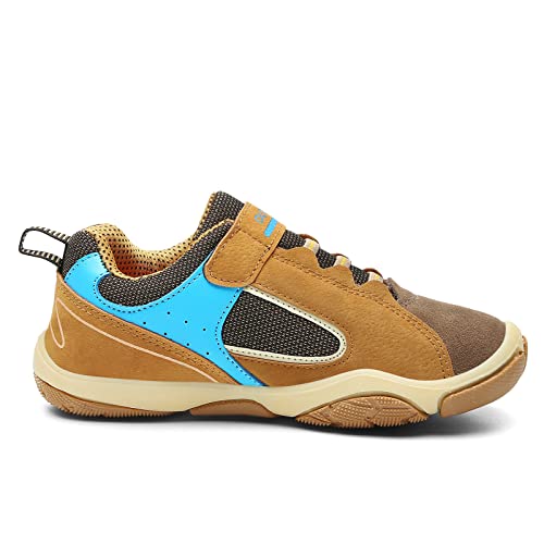 Boys and Girls Brown Sneakers Fashion Casual Sports Walking Shoes Breathable Shoes(Toddler/Little Kid/Big Kid)3