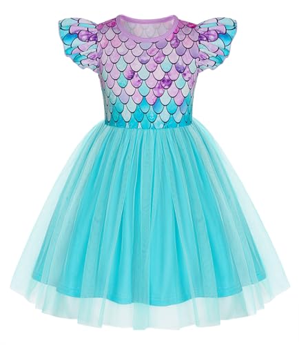 WonderBabe Toddler Unicorn Tulle Dress Outfit