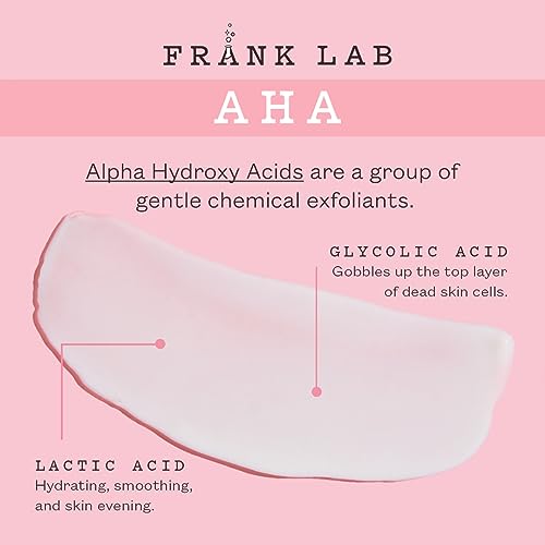 Frank Body Smoothing Aha Body Lotion | Vegan, Cruelty Free, Body Exfoliant | Fights Breakouts And Hydrates Skin With Lactic & Glycolic Acids, Hydrating Oils, & Mango Seed Butter | 4.73 Fl Oz / 140 Ml #TOP1
