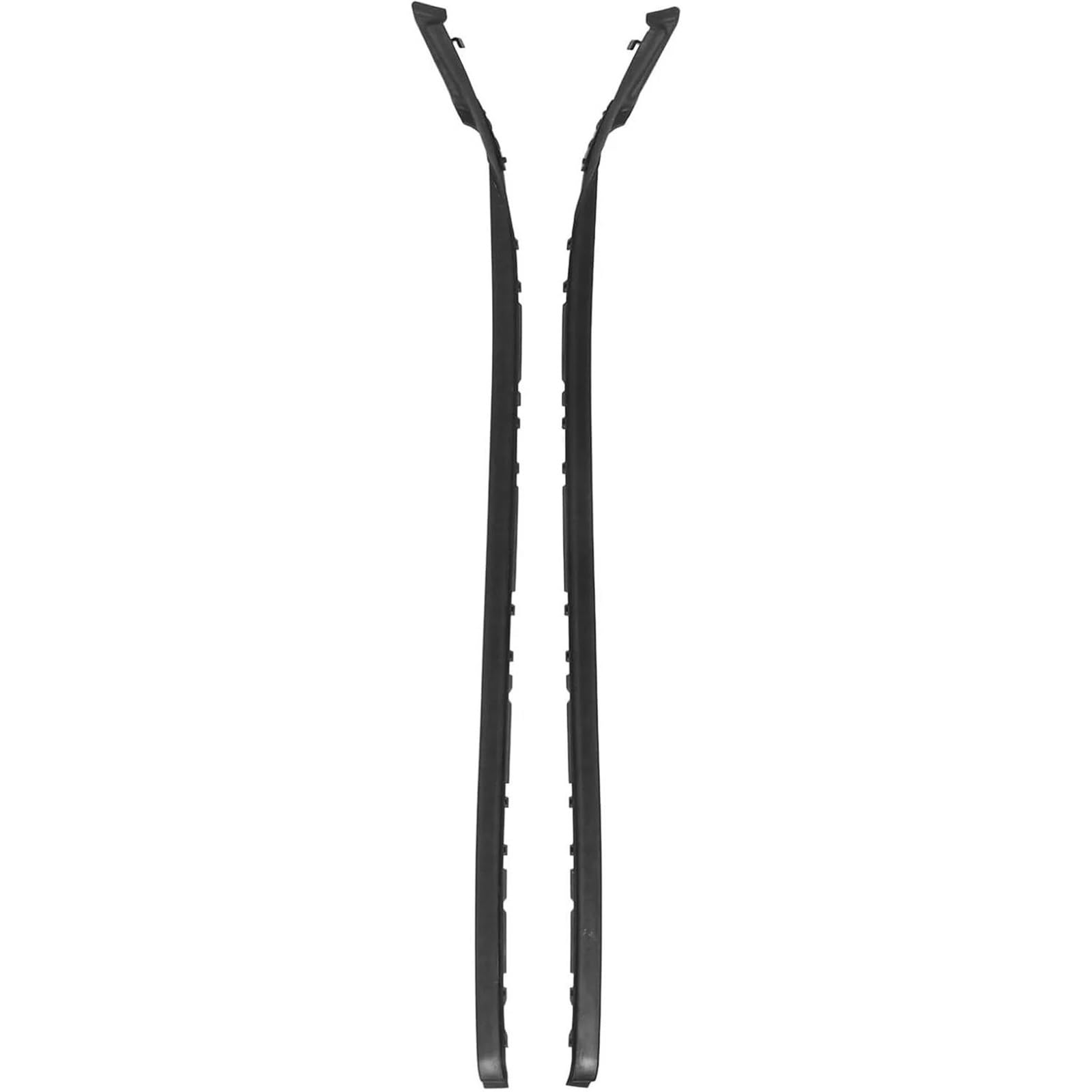 Car Window Seal Weatherstrip Trim Compatible for Lexus IS250 IS350 is F Door Moulding Strip 75551-53020 75552-53020 Rubber(1pair)