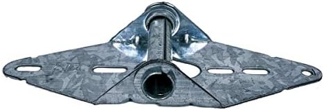 Garage Door Hinge Heavy Duty 14 Gauge Steel #1 with Galvanized Finish - Residential/Light Commercial Garage Door Replacement (JGS) image 5