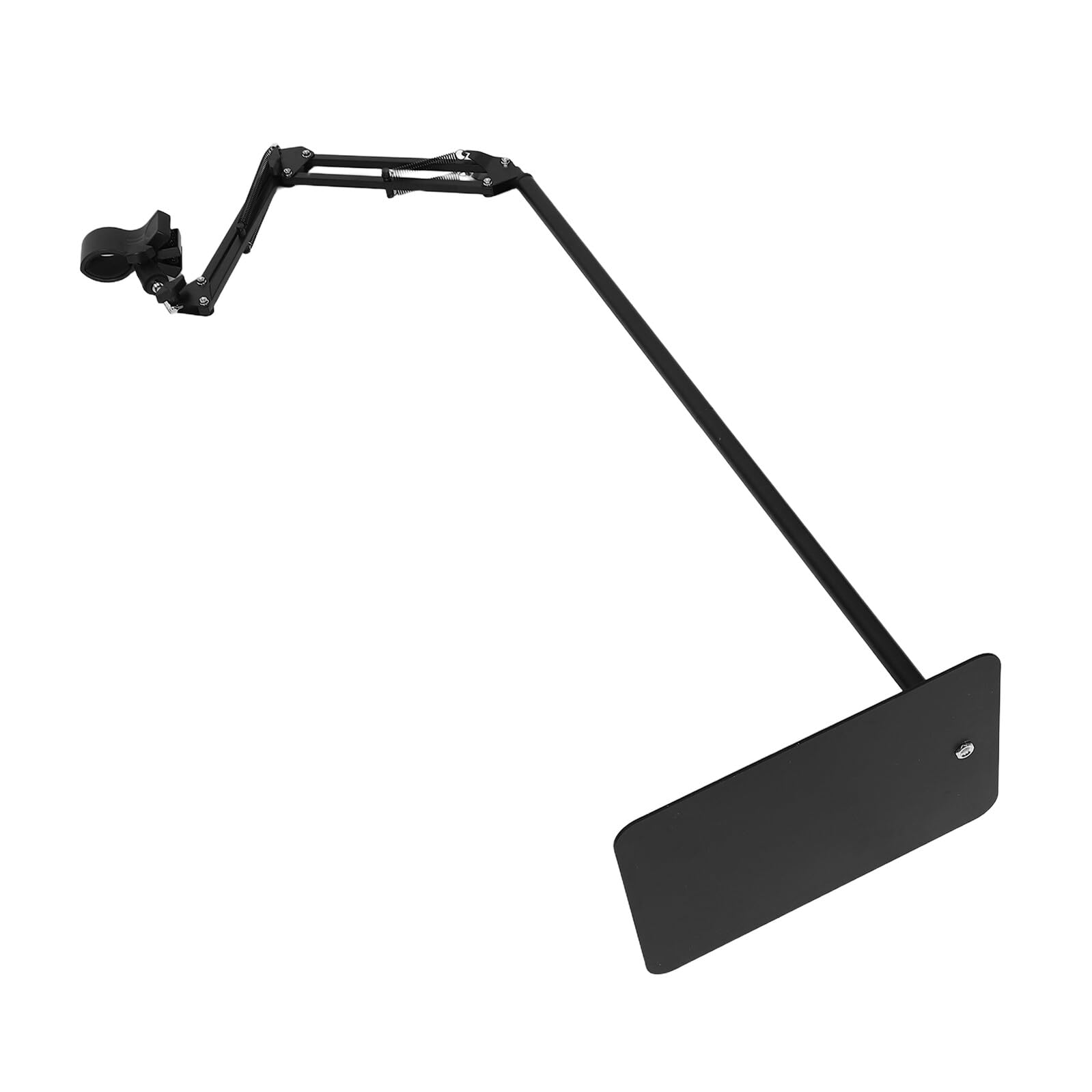 Freihändiger Haartrocknerständer Bodenmodell Höhenverstellbar aus Klappbarem Stahl mit Klemme Universelle Haartrocknerhalterung für Badezimmer und Salon