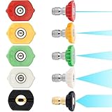 Photo Gallery mromax - ugelli per idropulitrici a pressione in acciaio inox con attacco rapido, confezione da 5 1pcs 0 040 tonalità argento. Photo Gallery mromax - ugelli per idropulitrici a pressione in acciaio inox con attacco rapido, confezione da 5 1pcs 0 040 tonalità argento.