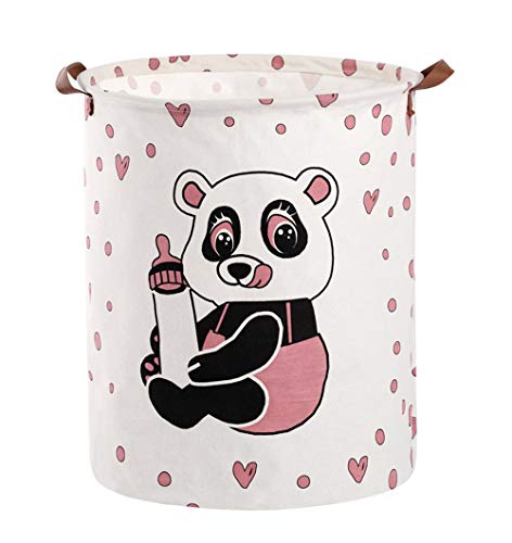 RUICHENG Cesta de la ropa plegable impermeable para la guarnición de almacenamiento para niños, organizador de juguetes, cesta de almacenamiento de 40 x 50 cm