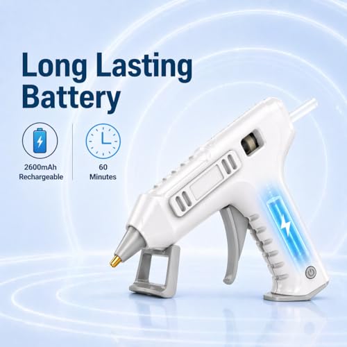 Pistolet à colle sans fil et recharge USB-C pour ateliers déco maison - 7
