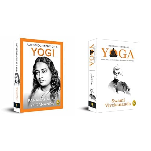 Autobiography of a Yogi + The Complete Book of Yoga : Karma Yoga, Bhakti Yoga, Raja Yoga, Jnana Yoga (Set of 2 Books)