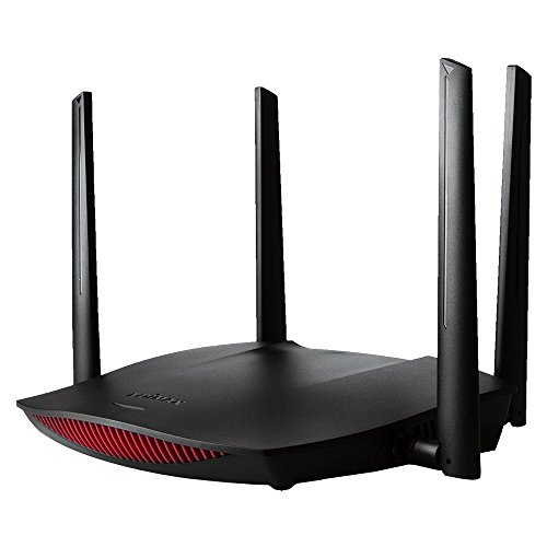 Edimax Gemini Smart Wi-Fi 5 Ac2600 Gaming Router, Mu-Mimo, Dual-Band, Gigabit Ethernet, Ultra Long Range, Beam Forming, Smart Roaming Enabled (Rg21S) #TOP2