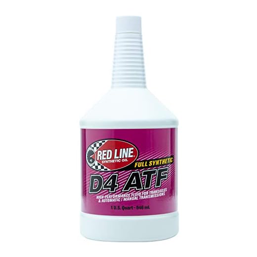 Red Line 30504 D4 Synthetic Automatic Transmission Fluid (ATF) - 1 Quart