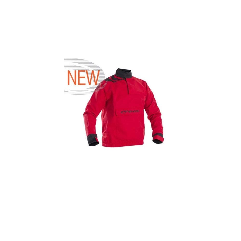 Typhoon Sirocco Junior Dinghy Sailing Kayak Smock - Red - Breathable Waterproof Sprayproof - Unisex