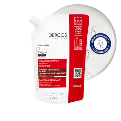 Shampooing stimulant Dercos anti-chutes pour réparer les cheveux cassants