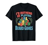 Cool Board Game Night Meeple Addict Humor Apparel Camiseta