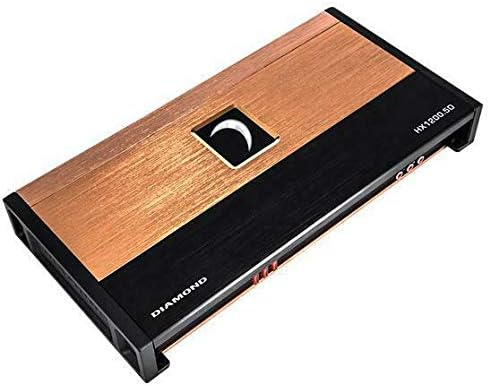 Diamond Audio HX1200.5 1200 Watt RMS 5 Channel Class D Full Range HEX Series Amplifier