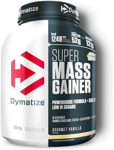Dymatize Super Mass Gainer Gourmet Vanilla 2943g - Weight-Gainer ...