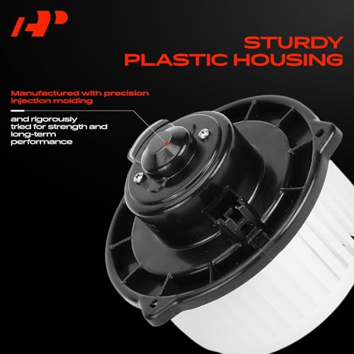 Image of A-Premium Front HVAC Heater Blower Motor Compatible with Toyota Camry 2002-2006, Sienna 2004-2006, RX330 2004-2006, Solara 2004-2008, with Fan Cage, Replace# 8710306031, 8710306041