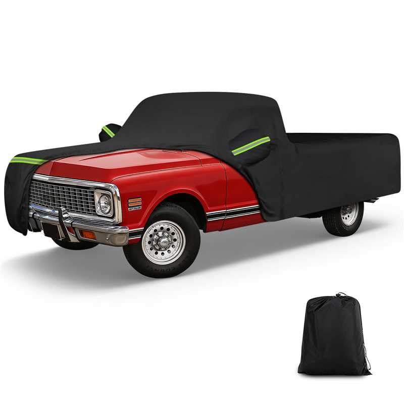 Image of QUNSUNUS Car Cover for Chevrolet C10 C20 K10 K20 Long Bed 1960-1991