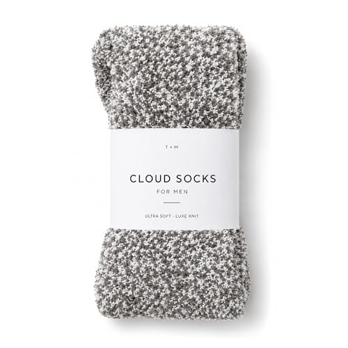 Unboxme Cloud Socks for Men, Fuzzy Ultra-Soft Warm Cozy Sleep Socks, Lounge Slipper Socks,...