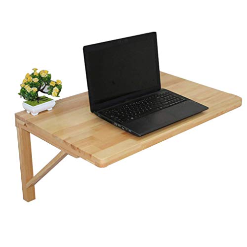 An der Wand montierter Drop-Leaf-Tisch Faltbarer Küchen-Esszimmer-Schreibtisch Laptopständer Kiefernholz-Bürocomputer-Workstation für kleine