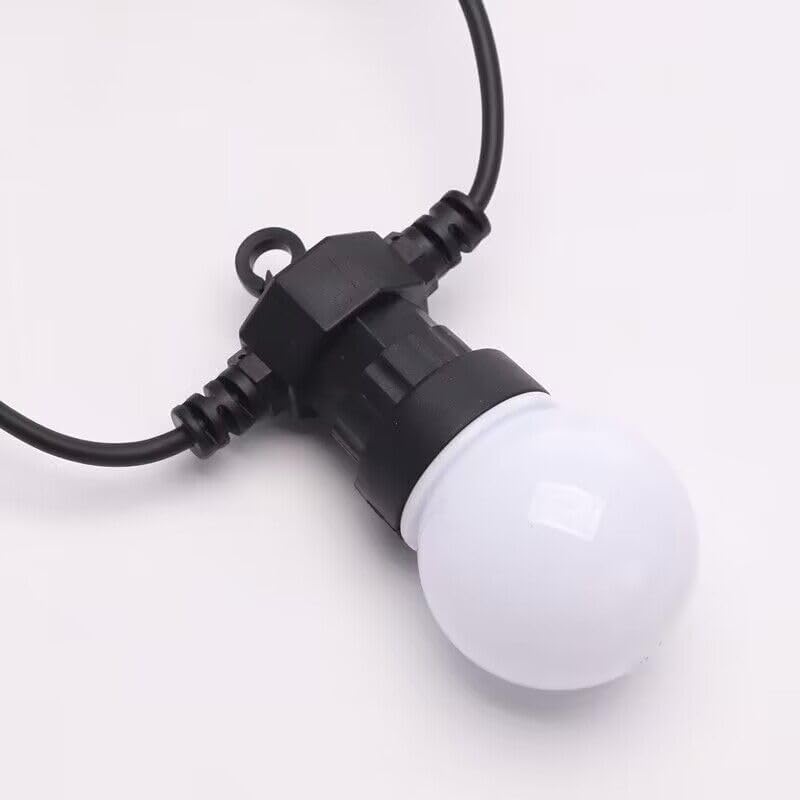 50mm 3D WS2811 アドレス指定可能なピクセル電球 ミルキーグローブ DC12V/24V 30ピクセル/ストリング IP6