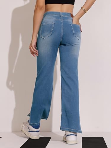 Image of Dolce Crudo High Rise Bootcut Jeans for Women