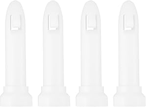 OTOTEC 4 Pezzi Perno Ammortizzatore Lavatrice 124004124/2 Compatibile Con AEG Compatibile Con Electrolux 7,4 X 1,4 Cm Bianco