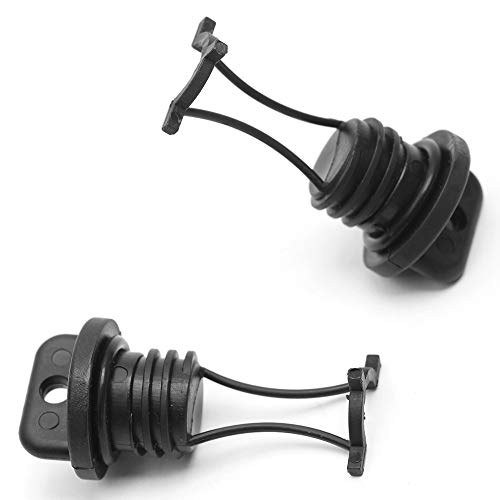Scupper Plug, Andoer 2 plugues de drenagem de caiaque PCS Tampão de ralo do casco da roupa de drenag