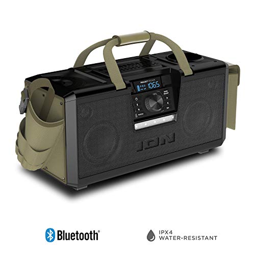 ION Audio Project Rocker | 50W Rechargeable Water-Resistant Wireless Bluetooth Speaker / Boombox