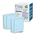 Fiitas Filtro CA6903/10 Aquaclean para Cafetera Philip Lattego, Saeco, 3100, 4000, 5000 Series (2 Piezas)