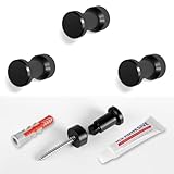 HAUSIST Ganchos de toalla para pared de baño, 3