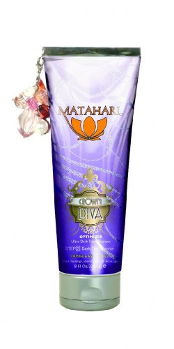 Matahari Crown Diva Optimizer 3x Bronzer Tanning Lotion 8 oz.