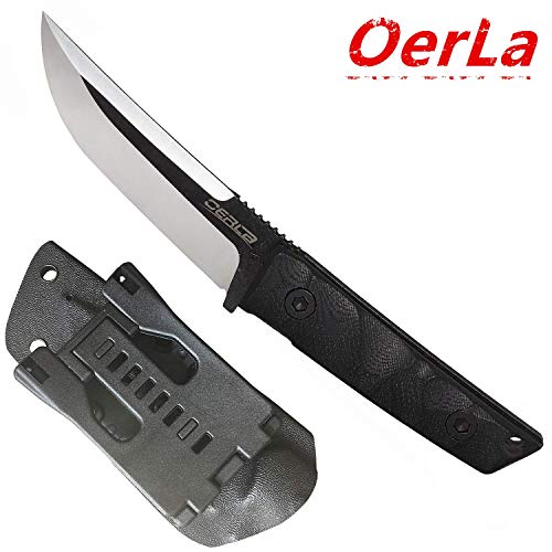 Oerla TAC WS-0018 Small Warrior Series Fixed Blade Knife 420HC Stainless Steel Field