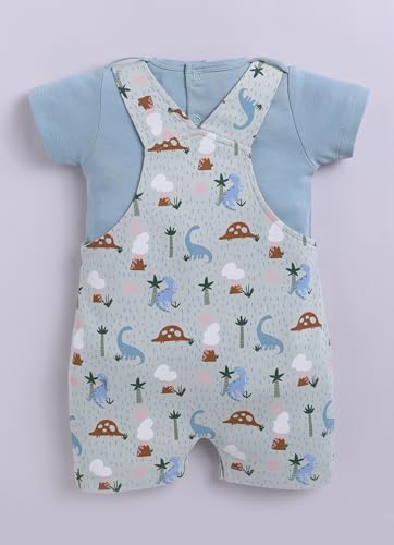 Image of BABYGO Baby Half Sleeve Rompers 100% Cotton for New Born Baby|Daily Suits for Baby Boys & Girls| 0-3M| 3-6M|6-9M|Onesies| Infant Clothes | Pack of 1