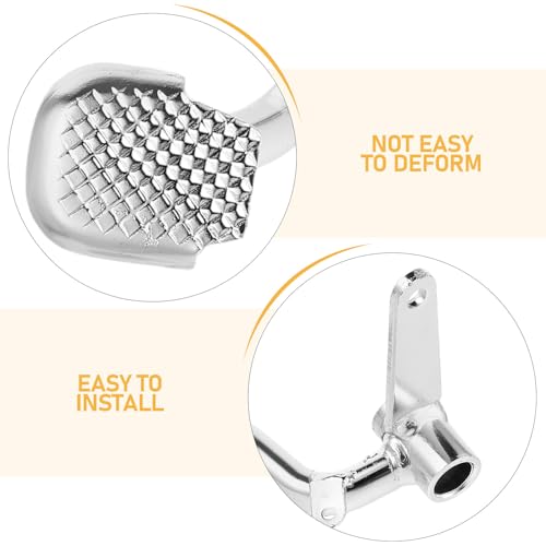 image for Luxshiny Universal Motorcycle Brake Pedal Lever Rear Foot Brake Pushro