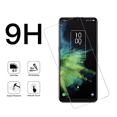 Viesup For Alcatel Tcl 4X 5G T601Dl Screen Protector, [2 Pack] Hd Clear Anti-Scratch Bubbke-Free Easy Installation Tempered Glass Film For Alcatel Tcl 4X 5G (T601Dl) #TOP4