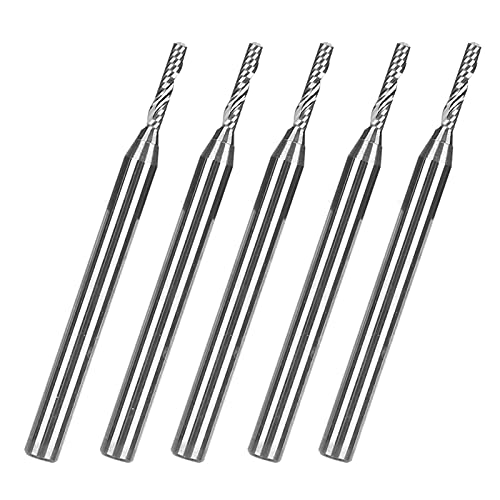 Broca enrutadora CNC de 1,5 mm y juego de fresas de carburo de tungsteno para grabado