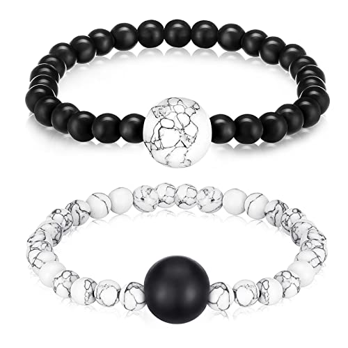 Yinkin 2 Pcs Anti Nausea Wristband Sea Sickness Relief Motion Wristbands Acupressure Bracelet for