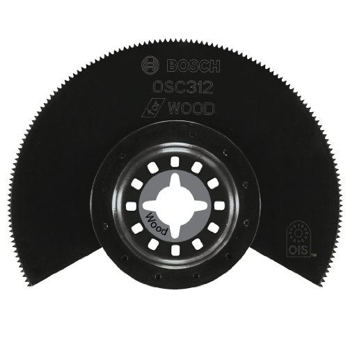 Bosch OSC312 3-1/2-Inch HCS Multi-X Segment Blade