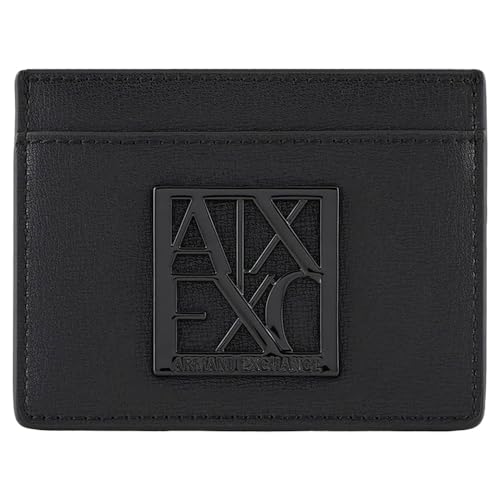 Armani Exchange Women's Susy Small Leather Good, Black3