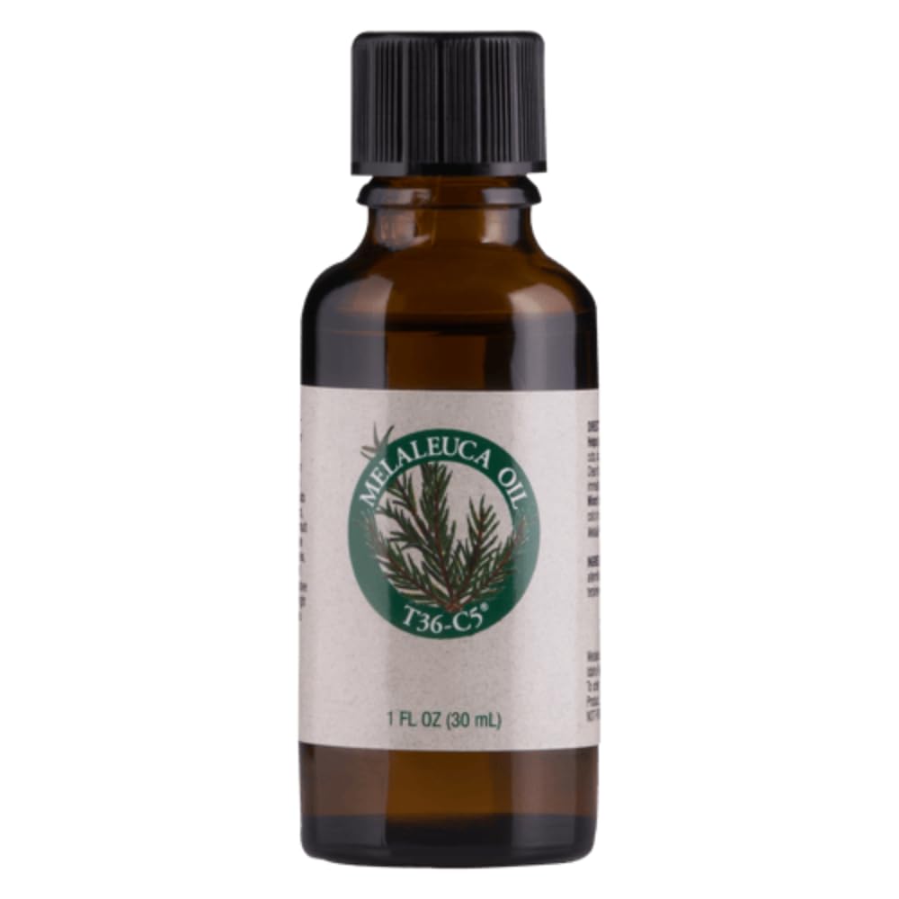 Melaleuca Tea Tree Essential Oil T36-C5 Grade, 100% Pure & Undiluted, Steam Distilled, 1 fl oz (30 mL)