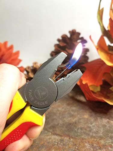 Encendedor de Butano con Forma de Alicates Rojo miniatura 2