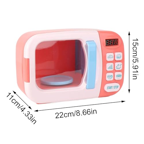 Micro-ondes jouet de cuisine avec son et minuteur interactif - 5